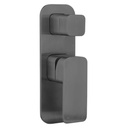 Nesso Top Shower Diverter - Brushed Gunmetal