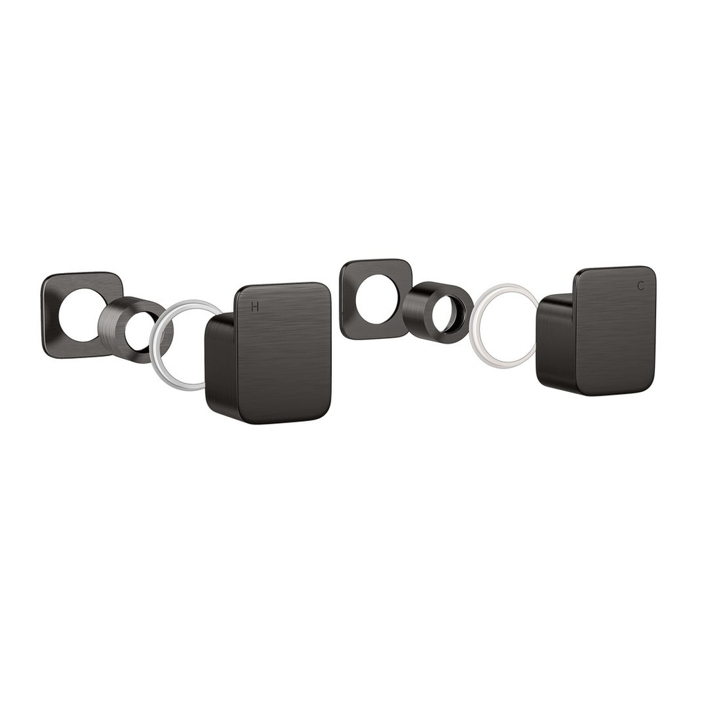 Nesso Assembly Handle Kit - Brushed Gunmetal