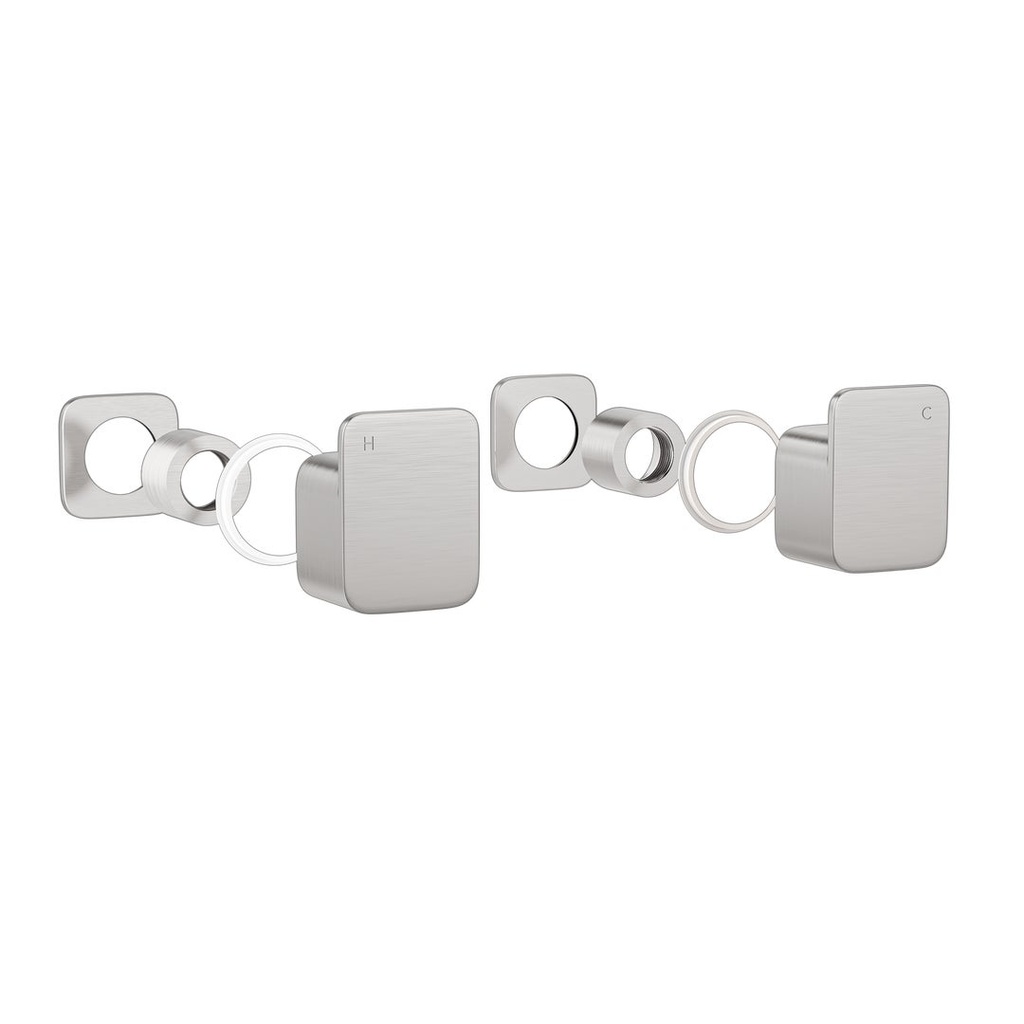 Nesso Assembly Handle Kit - Brushed Stainless Steel
