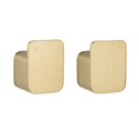 Nesso Assembly Taps - Brushed Brass