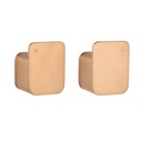 Nesso Assembly Taps - Brushed Copper