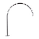 Thin Bench Mounted Spout - Chrome