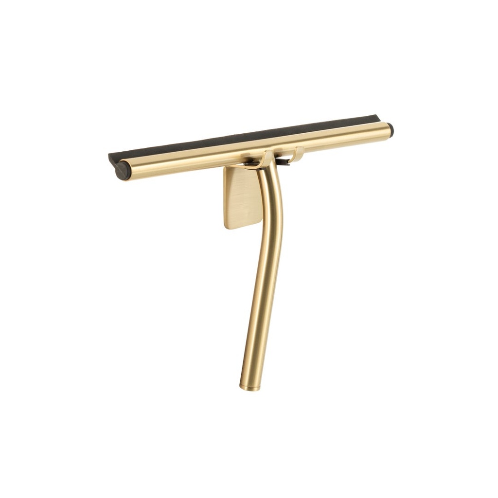 [16637] Shower Squeegee - Brushed Brass