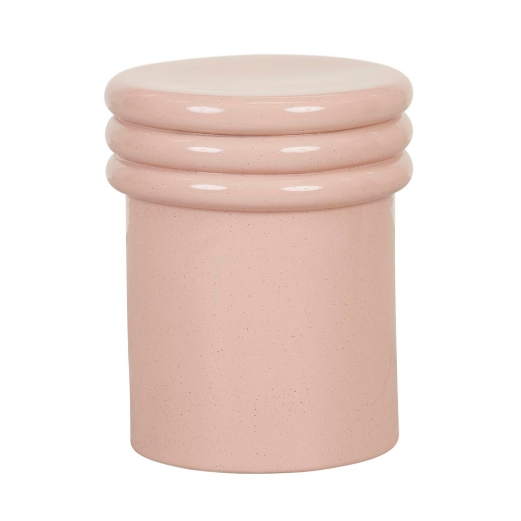 [HANSON-ROUND-SIDE-TABLE-DUSTY-ROSE-STL-HAN-RND] Hanson Round Side Table - Dusty Rose