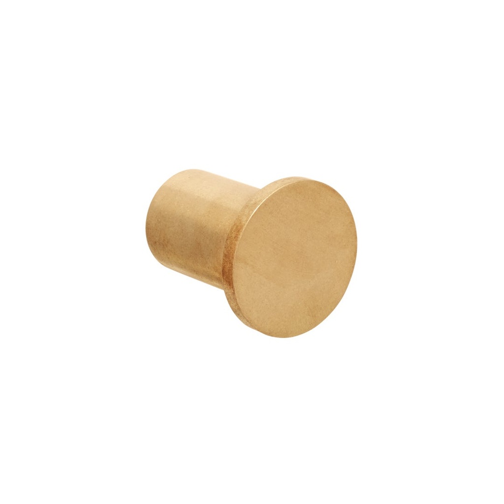 [16676] Milani Robe Hook -  Tumbled Aged Brass