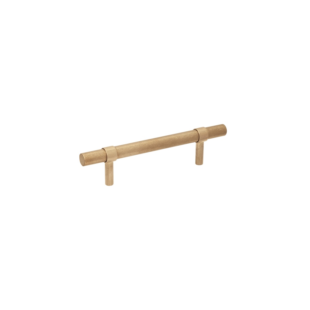 [16681] Modi Adjustable Cabinetry Pull 150mm - Tumbled Aged Brass