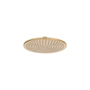 Shower Head Round 250mm - Tumbled Aged Brass