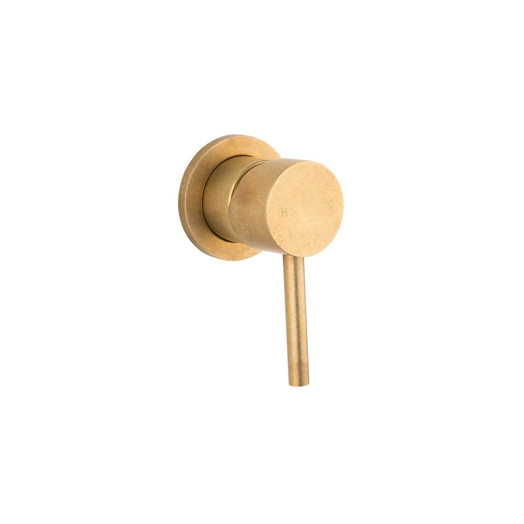 [16705-LF] Elysian Minimal Mixer - Tumbled Aged Brass