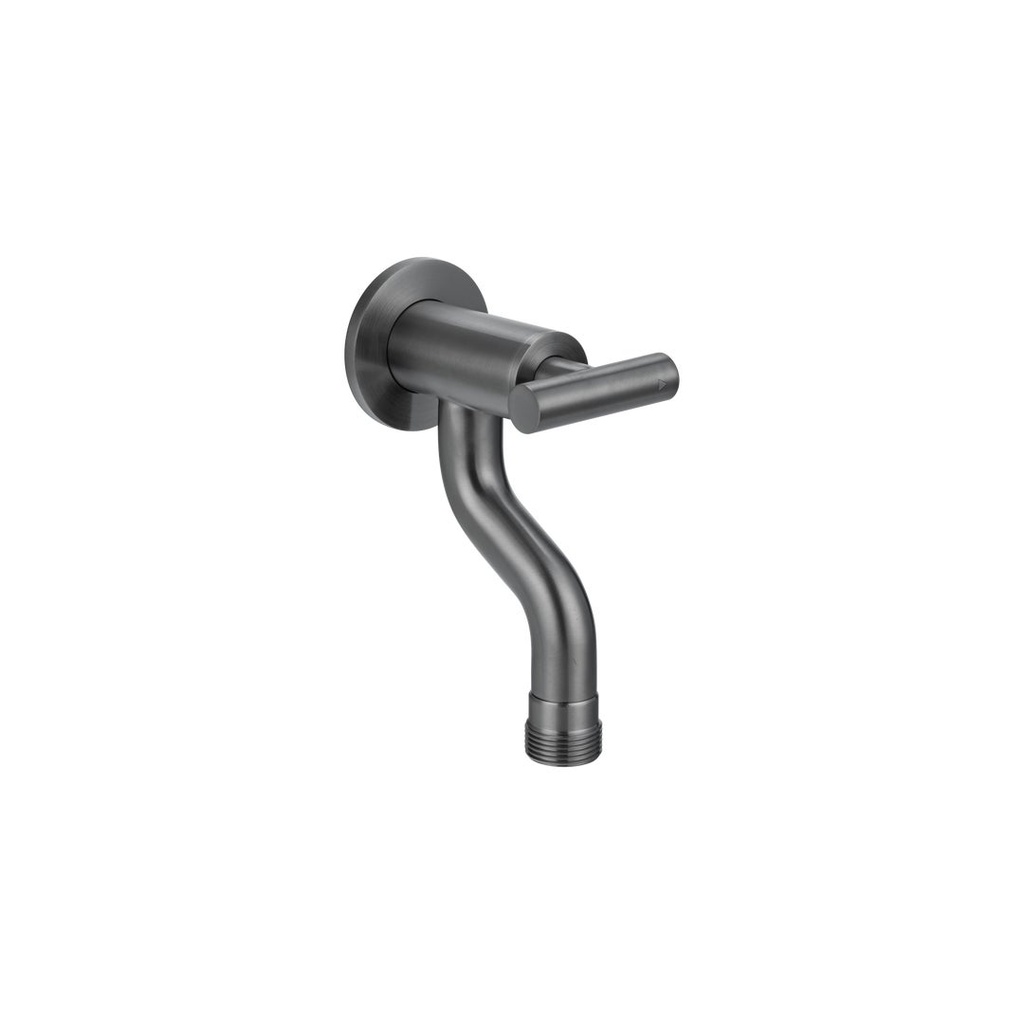 [16756] Sola Garden Hose Tap - Brushed Gunmetal