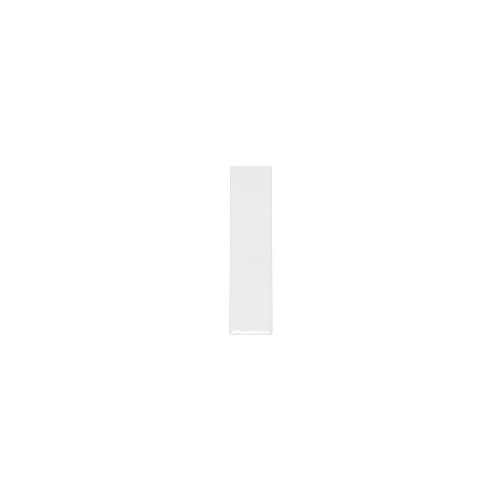 [16784-S] Tropea Natural Edge Subway Tile - Gloss White (Sample)