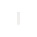 Tropea Natural Edge Subway Tile - Matte White (Sample)