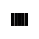 Tropea Natural Edge Subway Tile - Raven Black