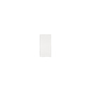 Tropea Natural Edge Rectangle Tile - Gloss White (Sample)