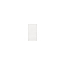 Tropea Natural Edge Rectangle Tile - Matte White (Sample)