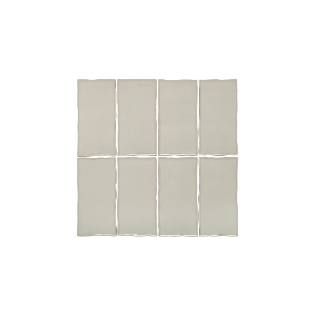 [16805] Tropea Natural Edge Rectangle Tile - Sage Green