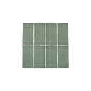 Tropea Natural Edge Rectangle Tile - Eucalyptus Green
