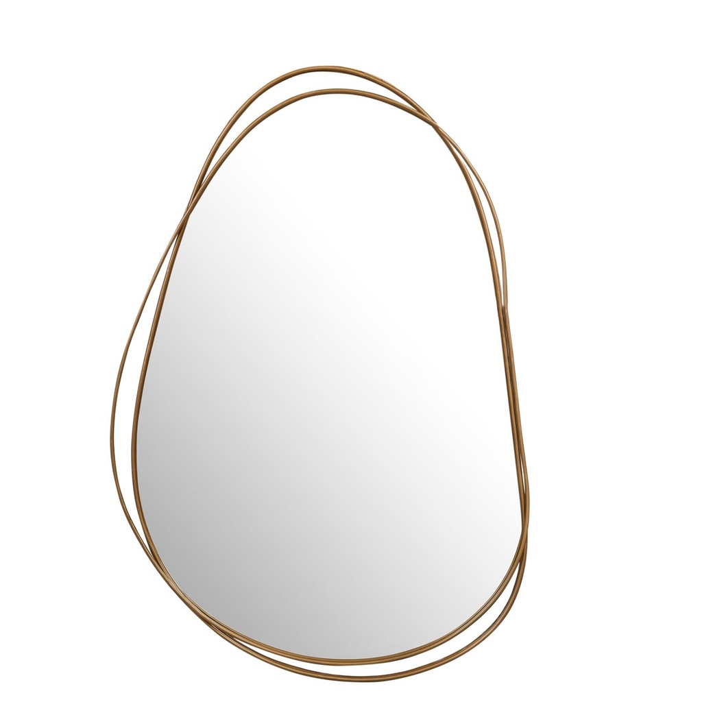 [HARIRA-ENTWINE-LARGE-MIRROR-ANTIQUE-BRASS-MIR-HARI-ENTWINE-X] Harira Entwine Mirror - Antique Brass