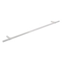 Modi Adjustable Glass Mounted Towel Rail 750mm - Chrome
