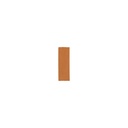 Rommani Handmade Zellige Rectangle Tile - Biscuit (Sample)