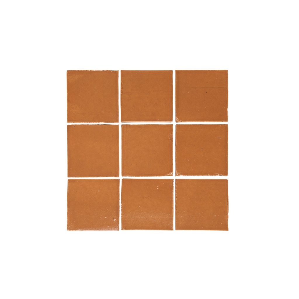 [16882] Rommani Handmade Zellige Square Tile - Biscuit