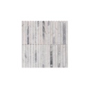 Okawa Rounded Finger Mosaic Tile - Grey Marble