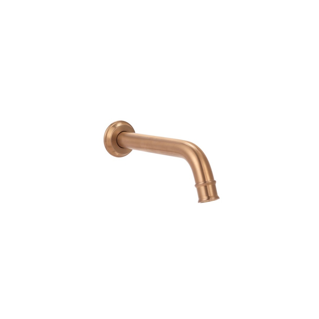 [16920LF] Kingsley Wall Mounted Spout - Brushed Copper
