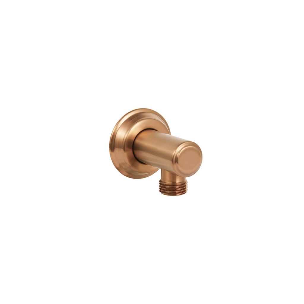 [16954] Kingsley Round Shower BP - Brushed Copper