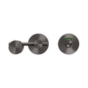 Toilet Lock Indicator - Brushed Gunmetal