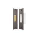Toilet Lock Latch - Brushed Gunmetal