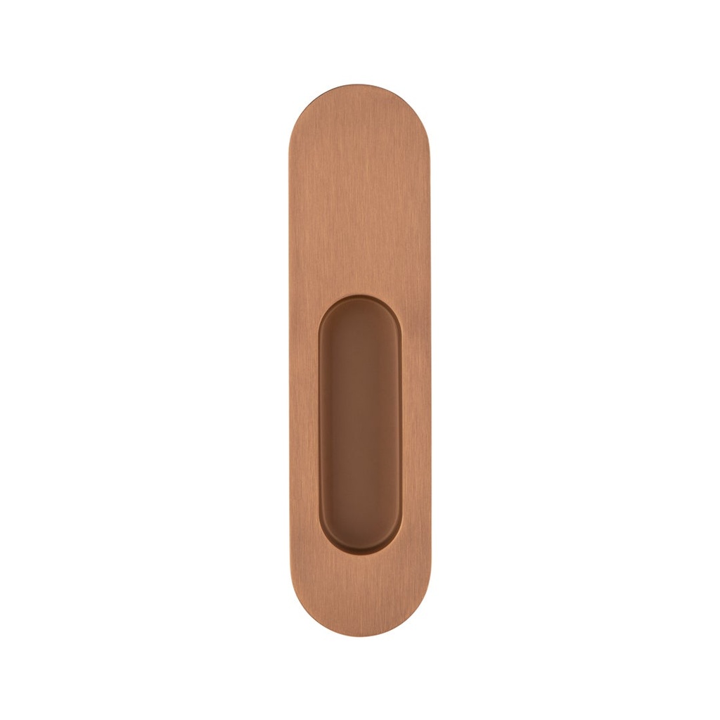 [17008] Leroy Sliding Door Dummy Pull - Brushed Copper