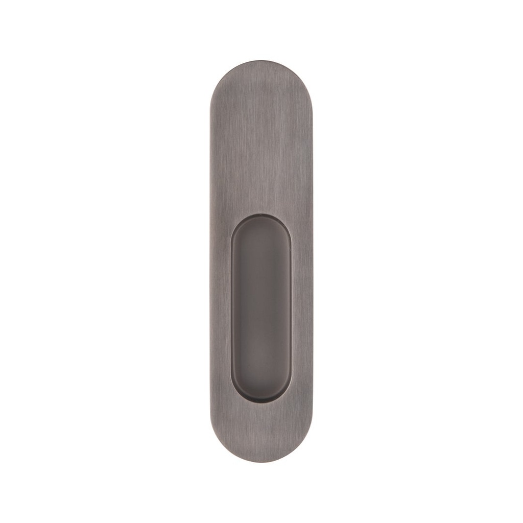 [17009] Leroy Sliding Door Dummy Pull - Brushed Gunmetal
