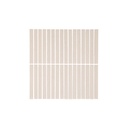 Imari Speckle Finger Mosaic Tile - Latte
