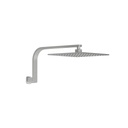 Nesso Shower Arm & Head Set - Stainless Steel