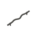 Ziggy Adjustable Cabinetry Pull 250mm - Brushed Gunmetal