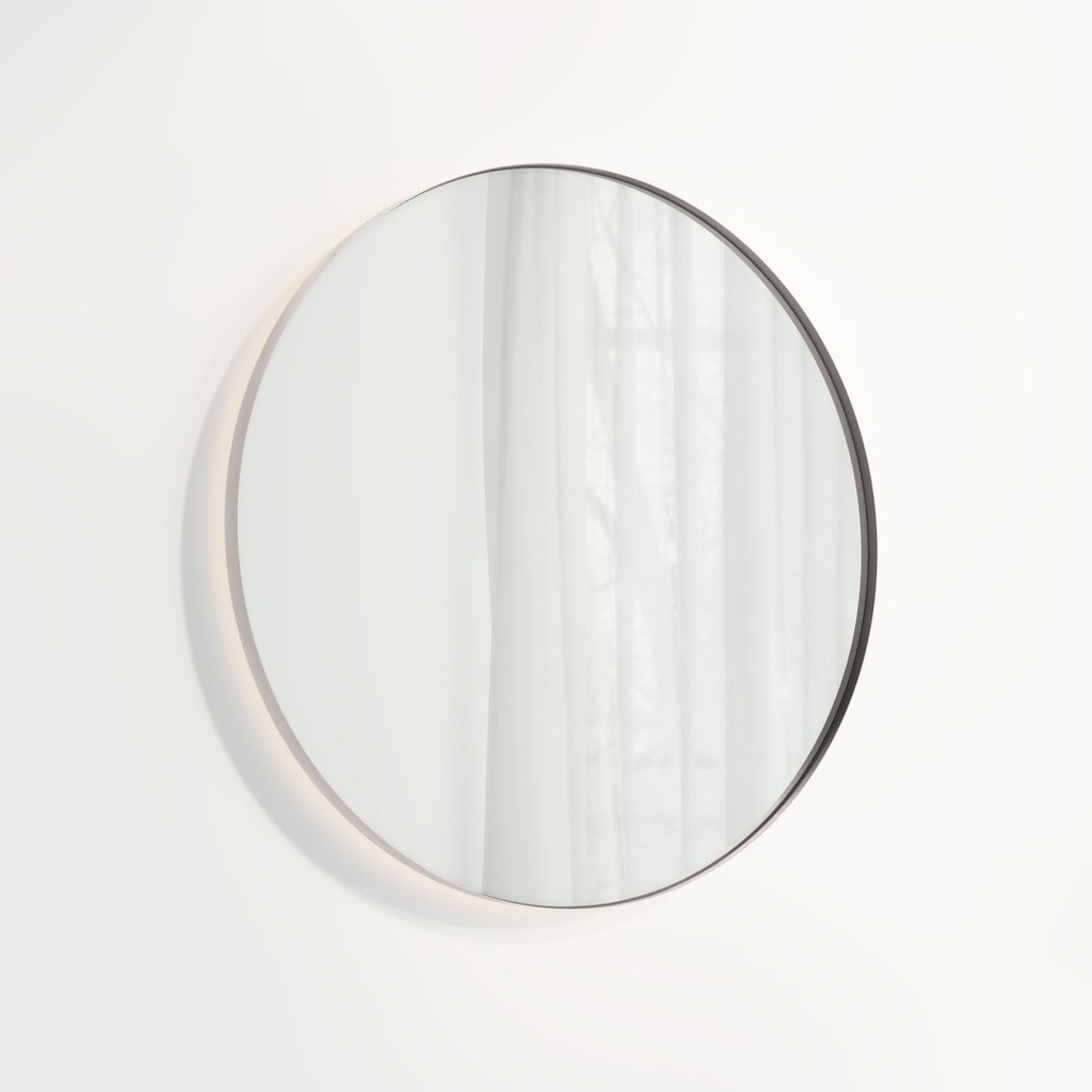 [17233] Round LED Mirror 800mm - Stainless Steel