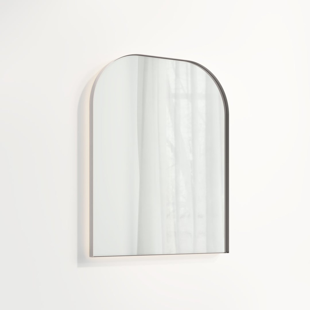 [17243] Arch Wall LED Mirror 600 x 750mm - Stainless Steel