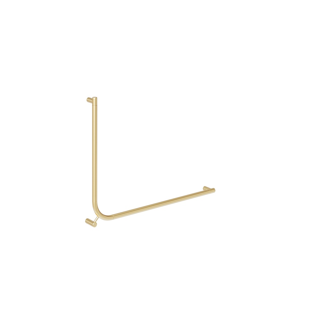 [17275] Aliro Accessible 90° Grab Rail - Brushed Brass