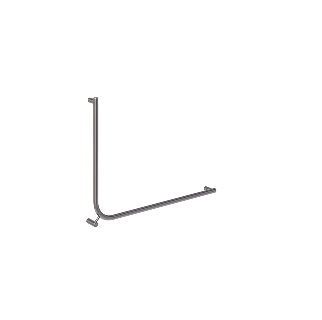 [17278] Aliro Accessible 90° Grab Rail - Brushed Gunmetal