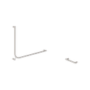 Aliro Accessible 90 Grab Rail Set - Stainless Steel