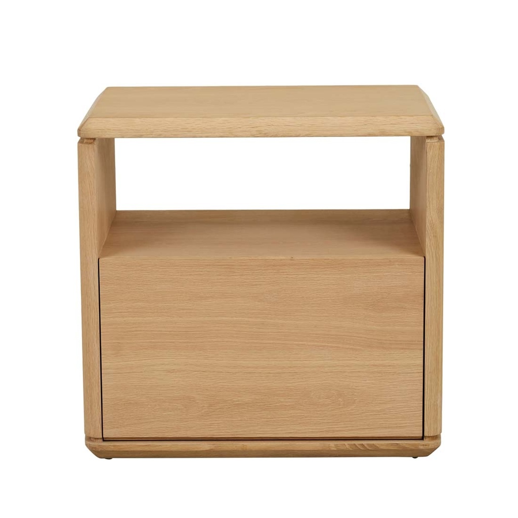 [HENRY-BEDSIDE-SATIN-OAK-SIDE-HENRY] Henry Bedside - Satin Oak