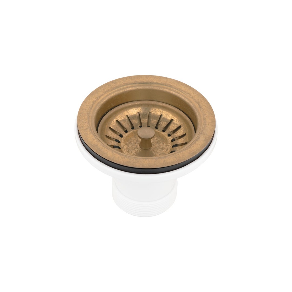 [17300] Sink Basket Waste 50mm - Antique Aurum