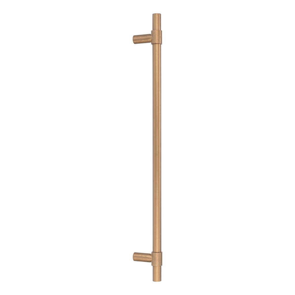 [17348] Modi Adjustable Entry Door Pull 600mm - Antique Aurum