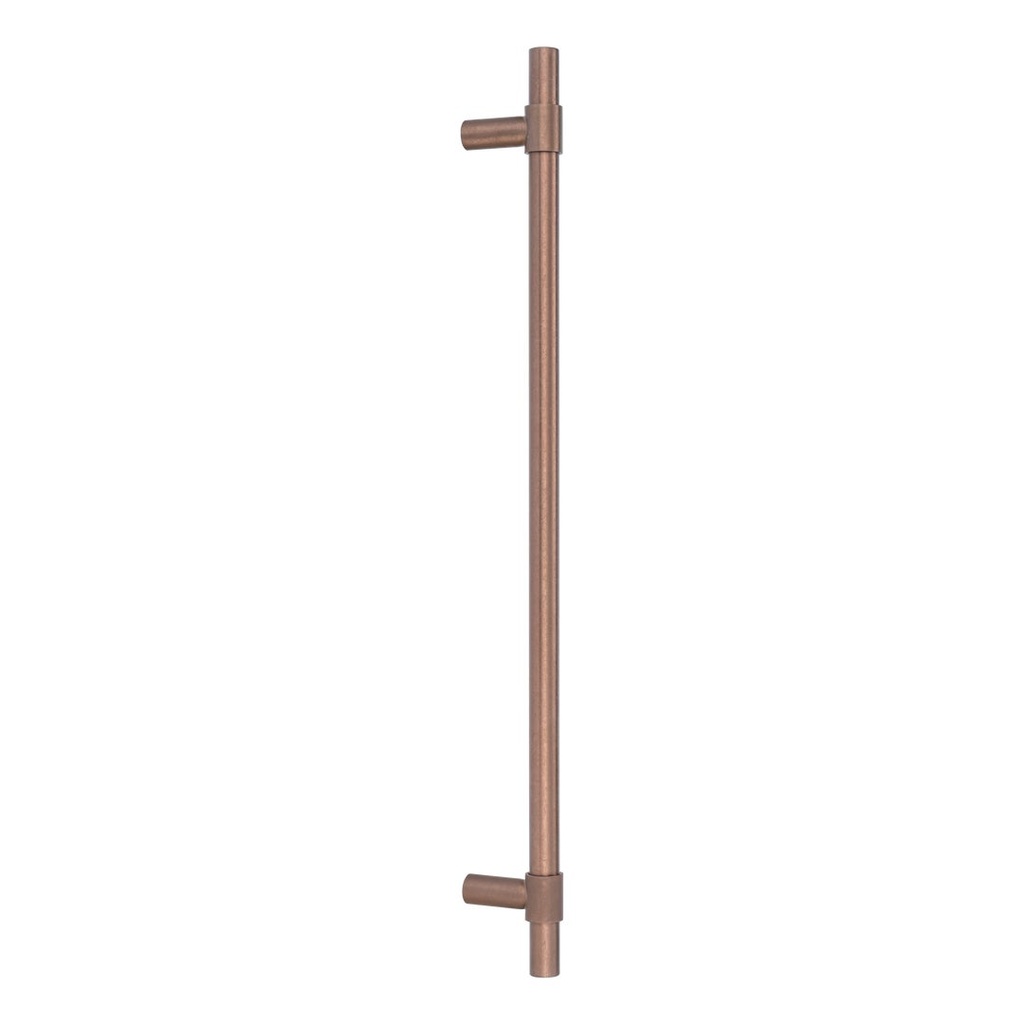 [17349] Modi Adjustable Entry Door Pull 600mm - Antique Bronze