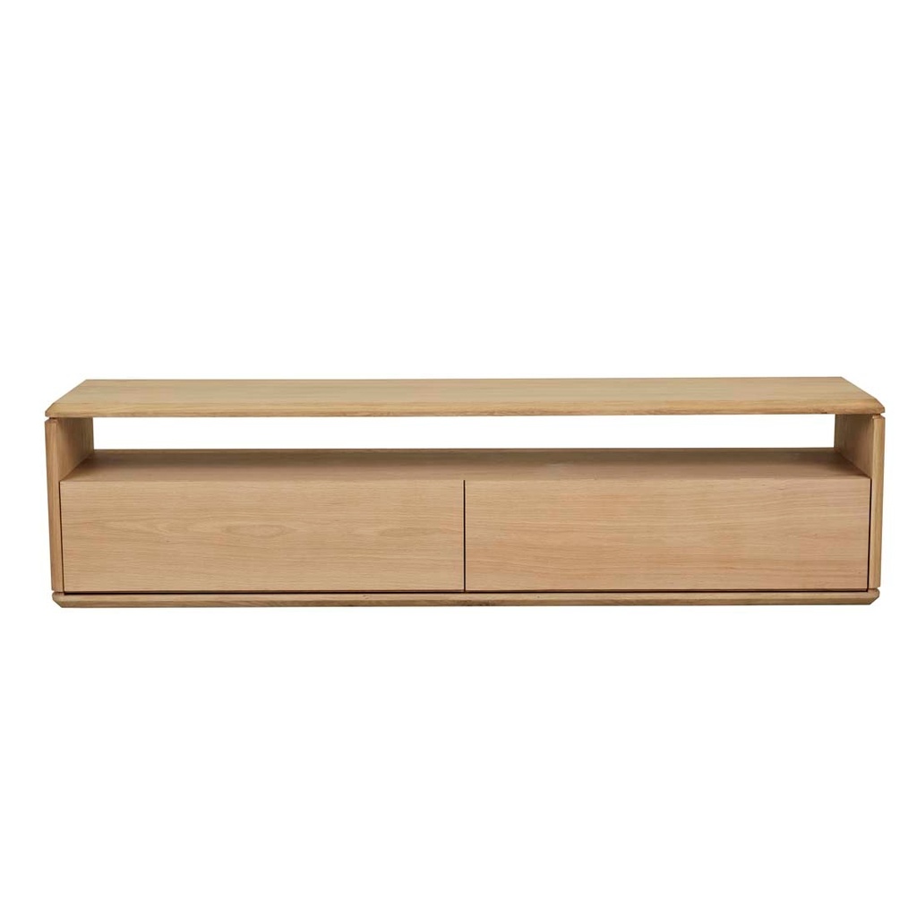 [HENRY-ENTERTAINMENT-UNIT-SATIN-OAK-TV-HENRY-X] Henry Entertainment Unit - Satin Oak