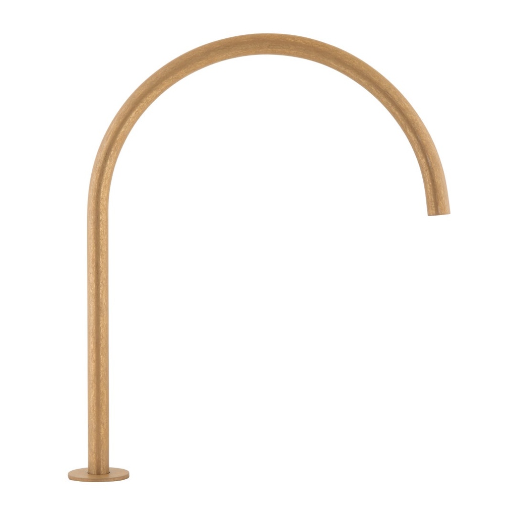 [17354] Thin Bench Mounted Spout - Antique Aurum