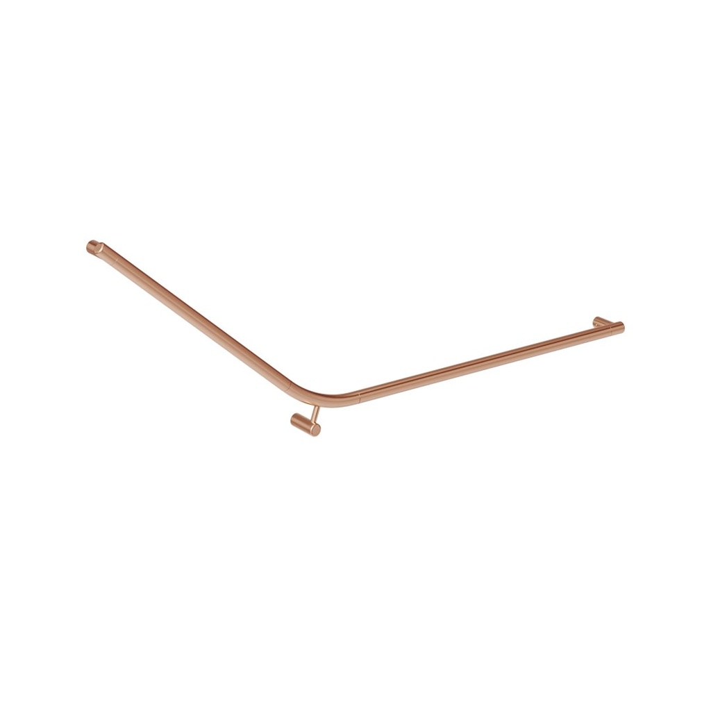 [17383] Aliro Accessible 140° Grab Rail - Brushed Copper