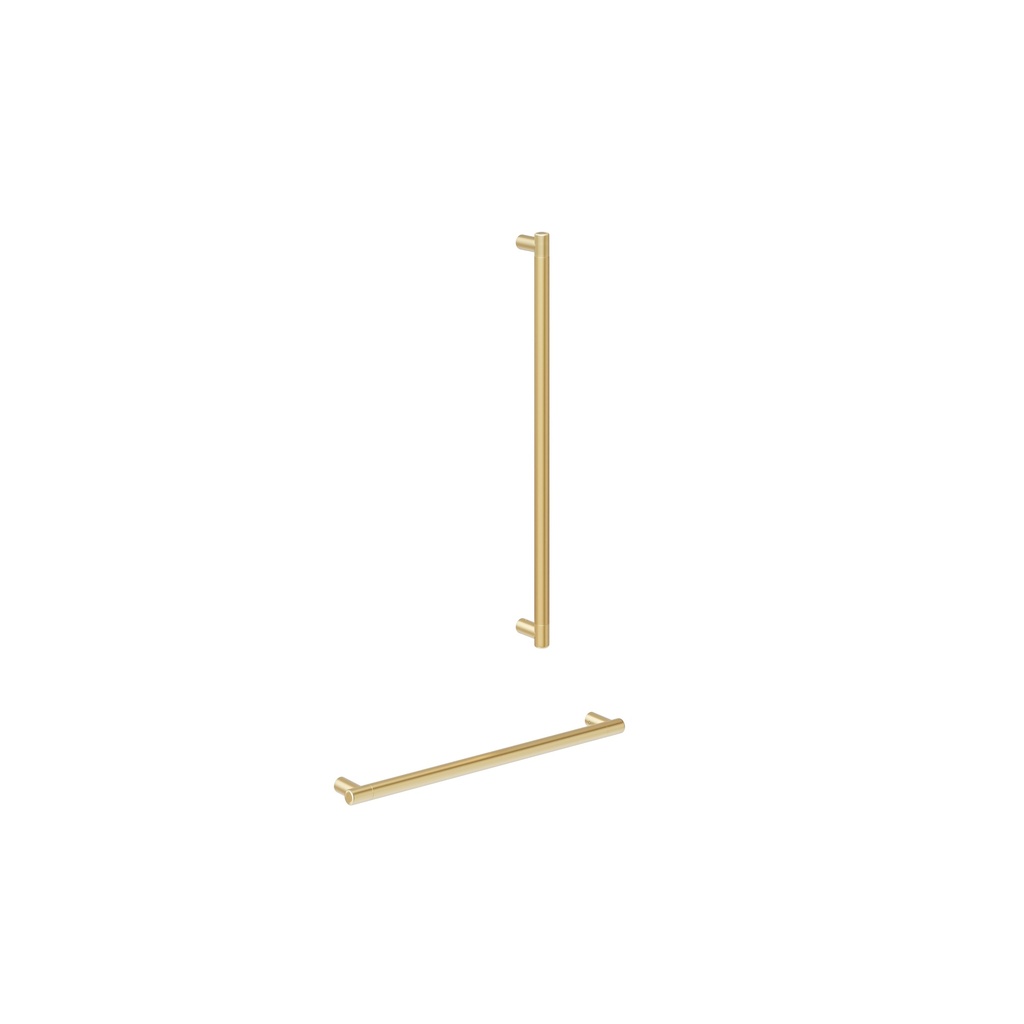 [17418] Aliro Accessible Shower Grab Rail Set - Brushed Brass