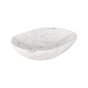 Pedra Oval Basin Sink - Carrara Marble