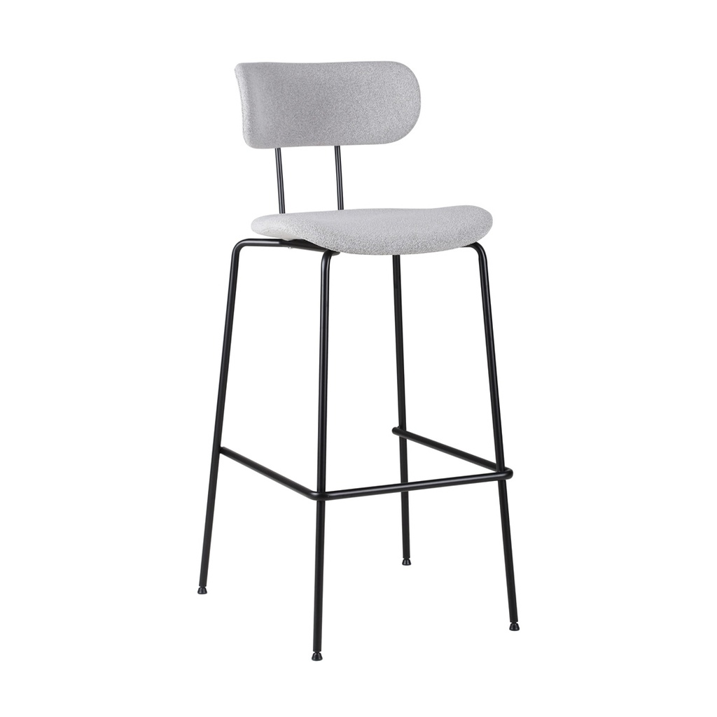 [HOWARD-BARSTOOL-ALLOY-BLACK-METAL-BS-HOW-X-BLACK-METAL] Howard Barstool - Alloy - Black Metal