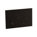 Zaaha Toilet Button & In-Wall Cistern - Matte Black